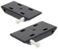 Picture of RockJock YJ Heavy Duty Spring Plates w/ Sway Bar Mounts 2 1/2in Wide Springs