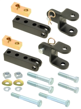 Picture of RockJock TL/LJ Tow Bar Mounting Kit Front Bolt-On w/ Mounting Hardware Fits OEM & Most Bumpers