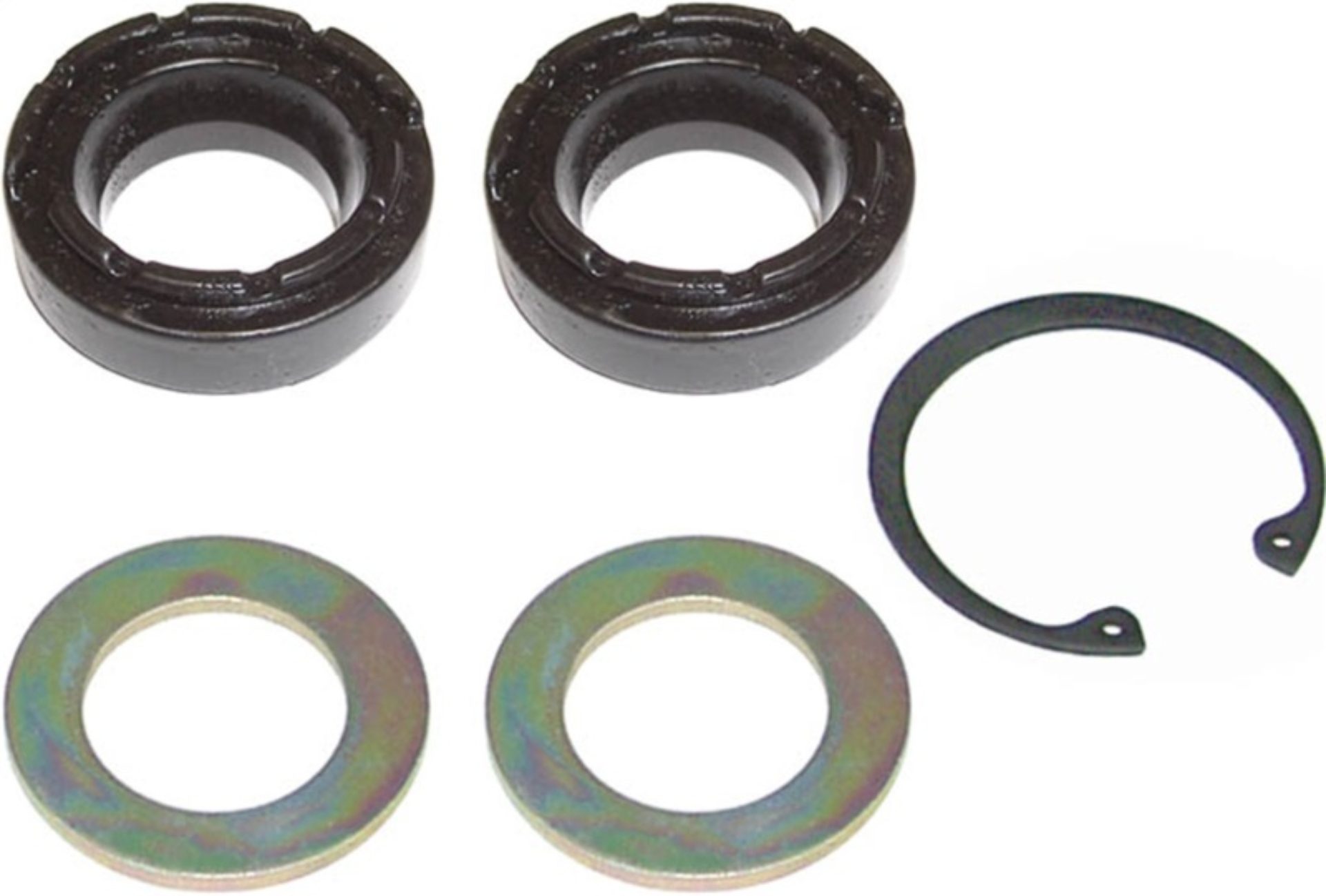 Picture of RockJock Johnny Joint Rebuild Kit 2in w/ 2 Bushings 2 Side Washers 1 Snap Ring