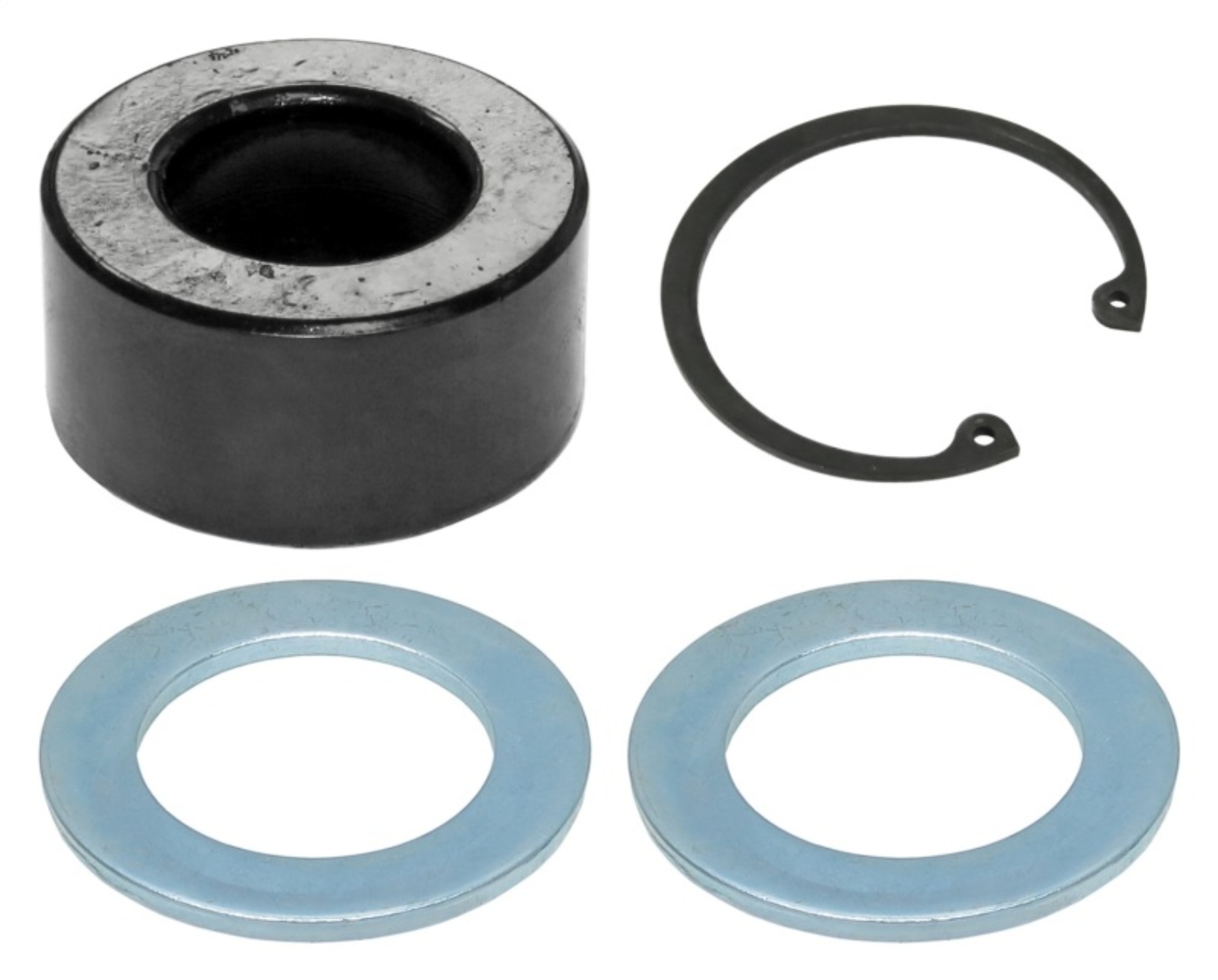 Picture of RockJock Johnny Joint Rebuild Kit Narrow 2.5in w/ 1 Bushing 2 Side Washers 1 Snap Ring