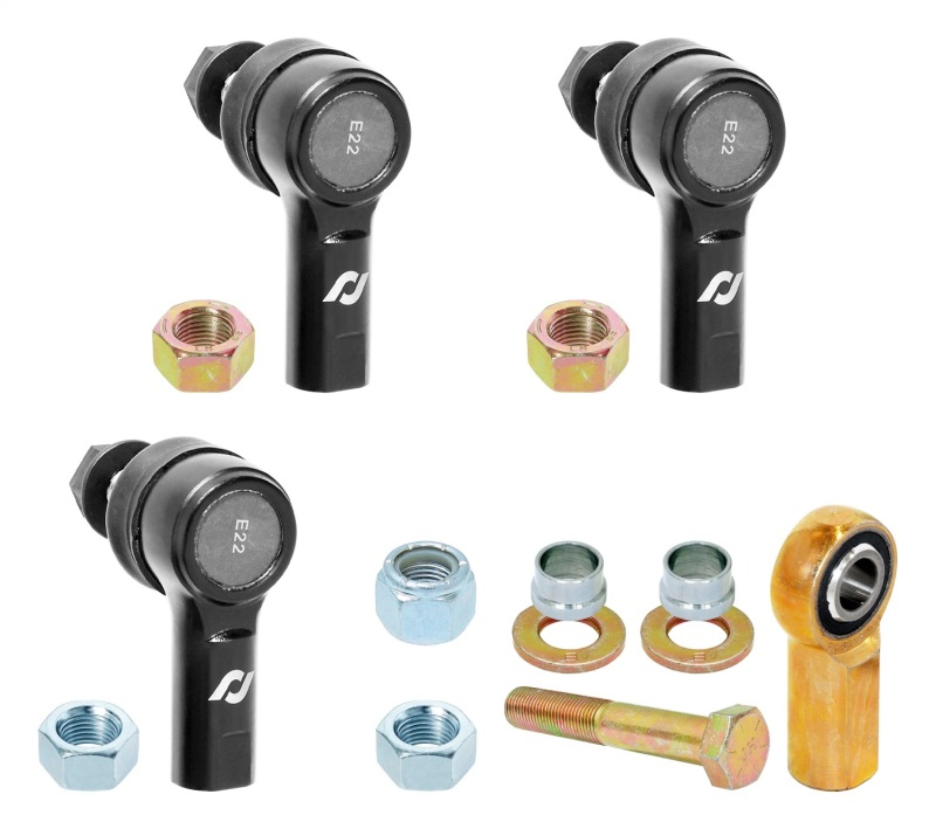 Picture of RockJock JL/JT Front Adjustable Sway Bar End Link Rod End Pack Sealed Style