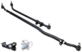 Picture of RockJock JL/JT Currectlync Steering System Forged Drag Link 42mm Tie Rod Tube w/Stabilizer Brackets