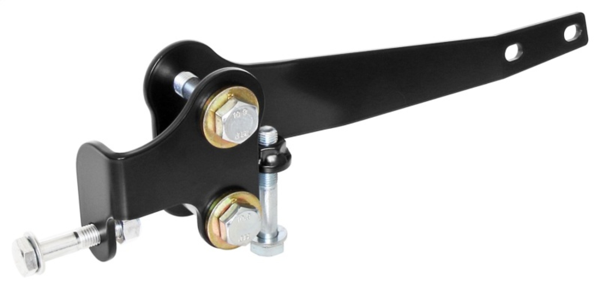 Picture of RockJock JL/JT Currectlync High Steer Trac Bar and Steering Stabilizer Shock Relocation Bracket