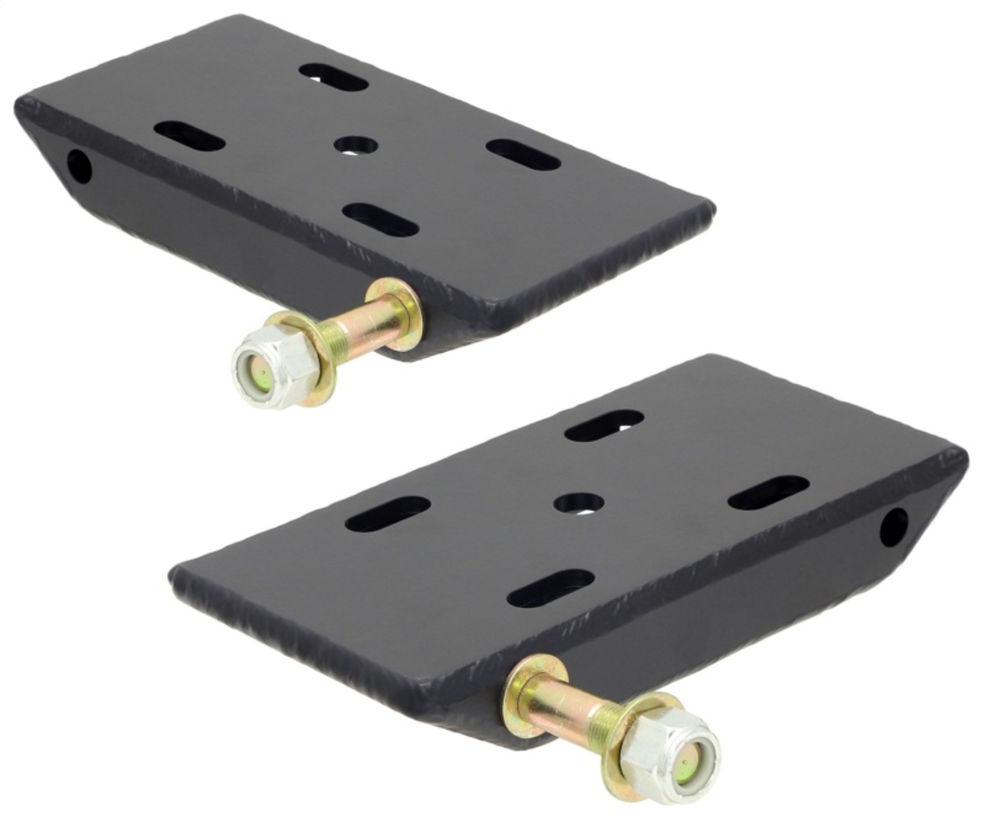 Picture of RockJock HD Leaf Spring Plates and Shock Mounts For Use w/ 2 1/2in Springs