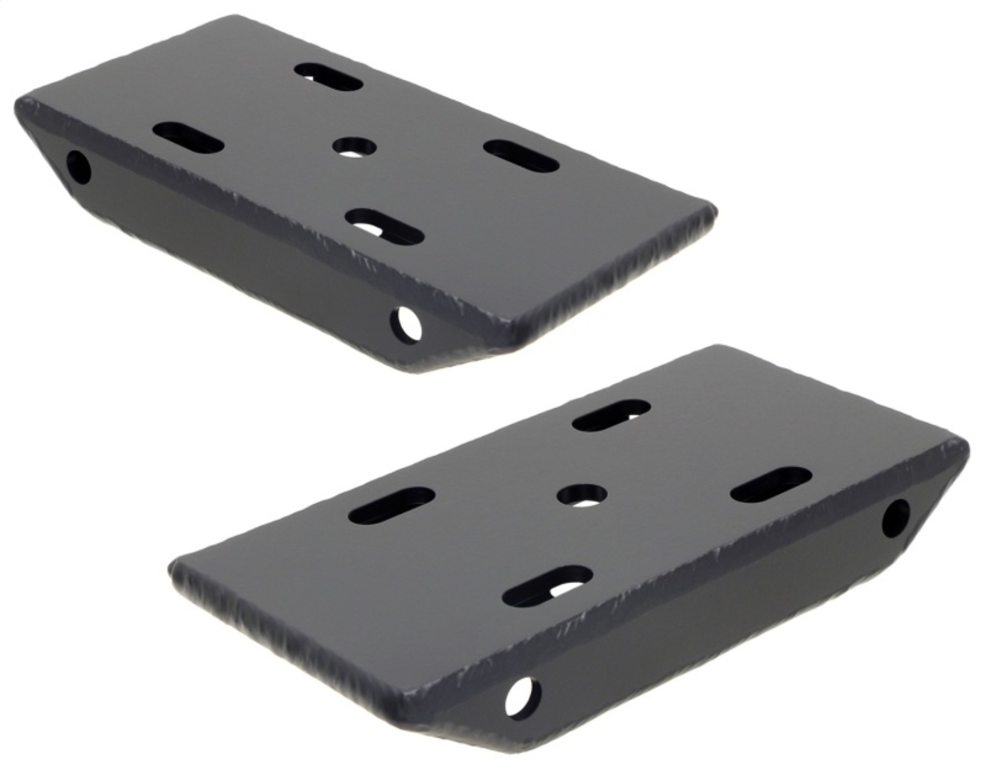 Picture of RockJock HD Leaf Spring Plates For Use w/ 2 1/2in Springs Jeep CJ Rear YJ Front or Rear Pair
