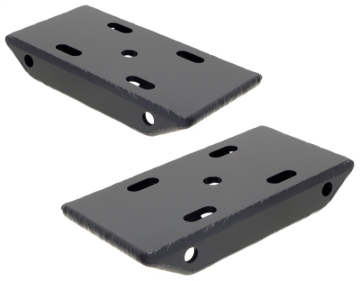 Picture of RockJock HD Leaf Spring Plates For Use w/ 2 1/2in Springs Jeep CJ Rear YJ Front or Rear Pair