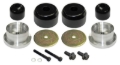Picture of RockJock TJ/LJ Bump Stop Kit Rear w/ Polyurethane RockJock Bump Stops Aluminum Spacers Hardware