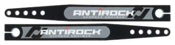 Picture of RockJock Antirock Fabricated Steel Sway Bar Arms 20in Long 18.195in C-C 5 Holes w/ Stickers Pair