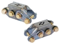 Picture of RockJock Antirock Double Sheer End Link Bracket Kit for PreRunner Arms Chromoly w/ Hardware