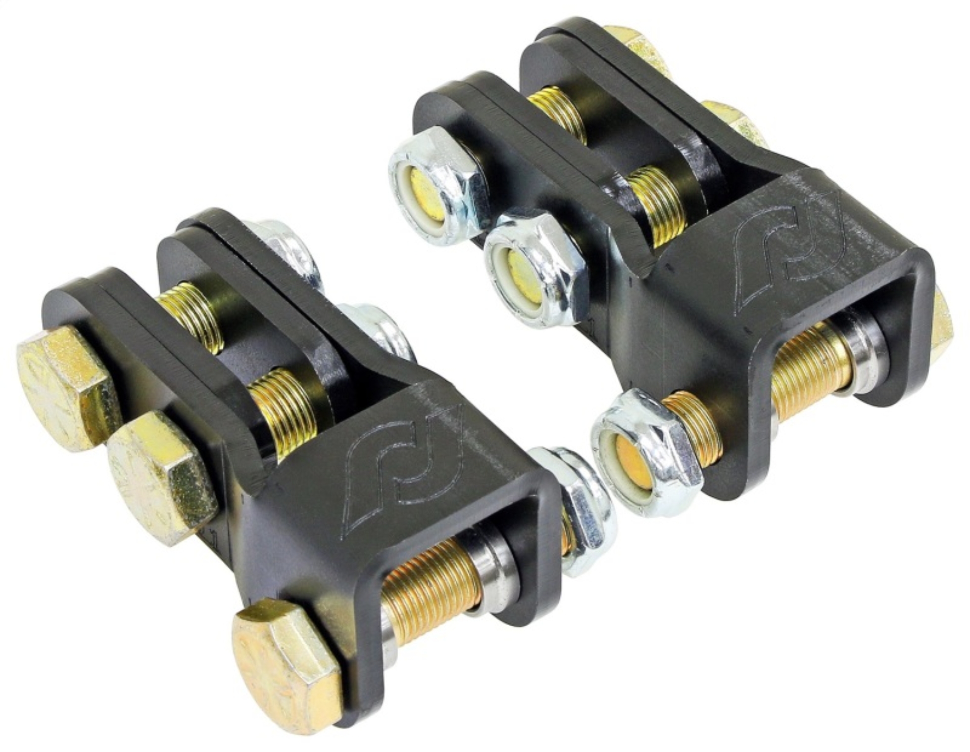Picture of RockJock Antirock Double Shear End Link Bracket Kit Arm Length Ext. 1.5in up to 1.25in Link Offset
