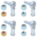 Picture of RockJock Adjustable Sway Bar End Link Rod End Pack for Steel Arms Heim Style