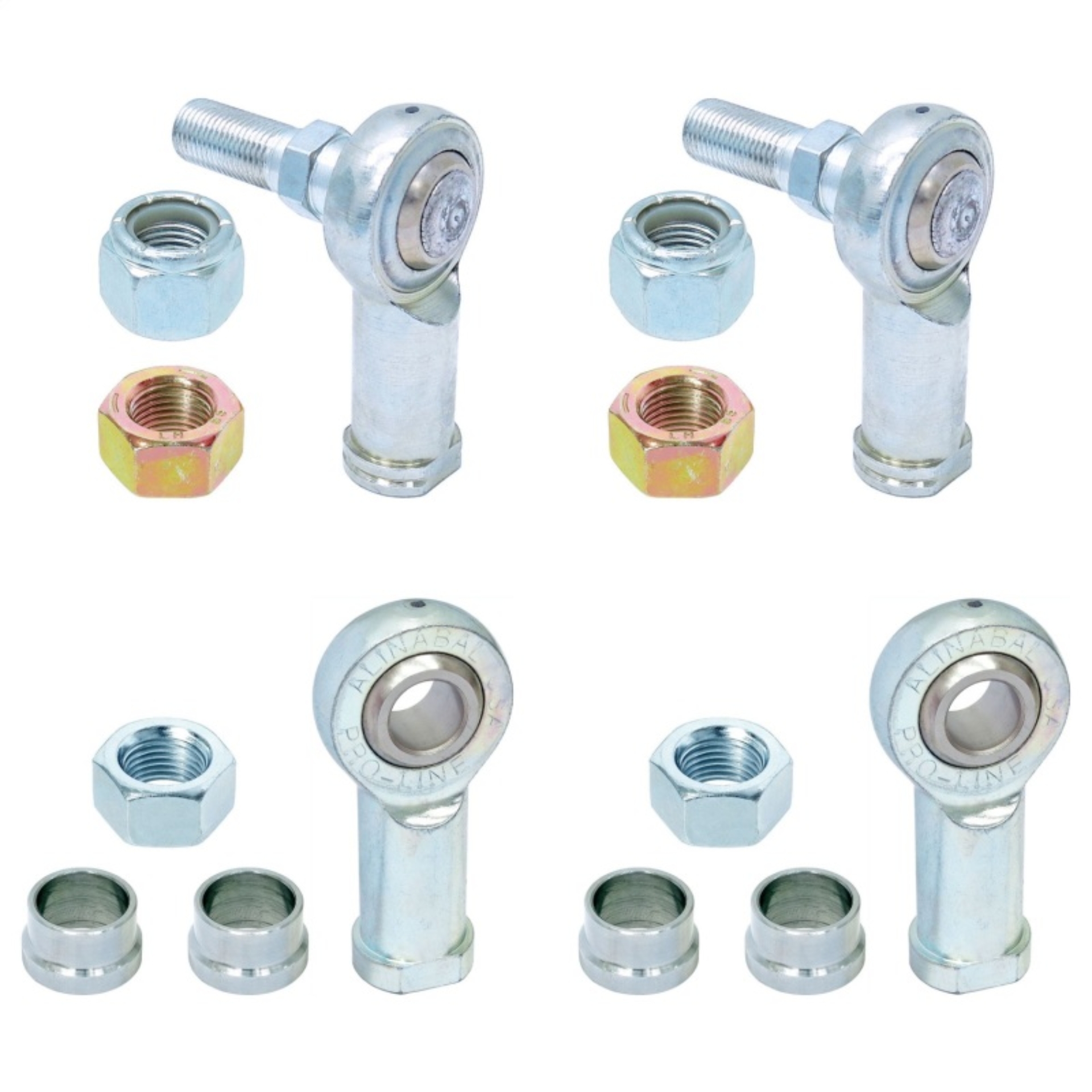 Picture of RockJock Adjustable Sway Bar End Link Rod End Pack for JT Rear Heim Style