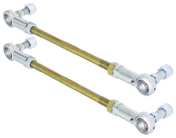 Picture of RockJock Adjustable Sway Bar End Link Kit 12 1/2in Long Rods w/ Heims and Jam Nuts pair
