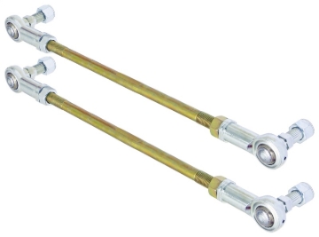 Picture of RockJock Adjustable Sway Bar End Link Kit 14in Long Rods w/ Heims and Jam Nuts pair