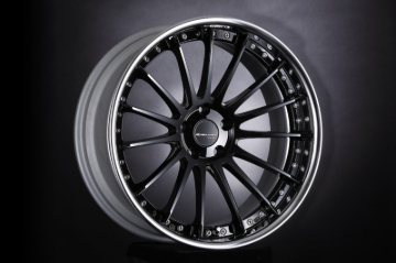 Picture of SSR Executor CV04 19x9.5 5x114.3 42 Offset Gunmetal w/ Anodized Black Inner Barrel