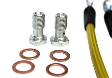 Picture of ISR Performance Stainless Steel Rear Brake Lines - Nissan 240sx (S13/S14)