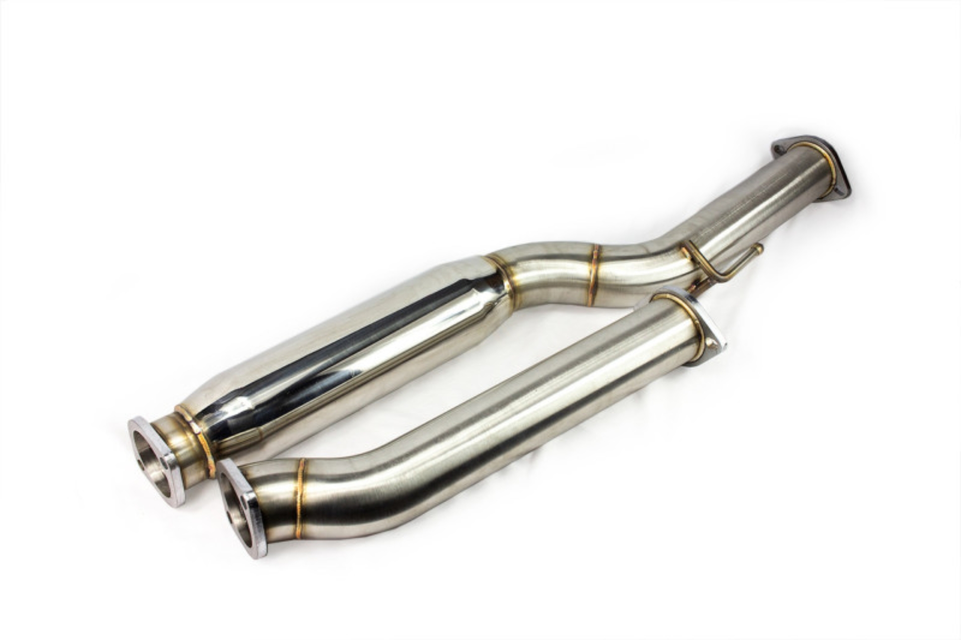 Picture of ISR Performance GT Single Exhaust - 2009+ Hyundai Genesis Coupe 2.0T - Burnt Tips