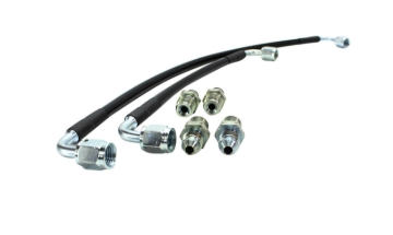 Picture of ISR Performance Stainless Steel Power Steering Rack Lines Nissan 240sx S13/S14 LHD