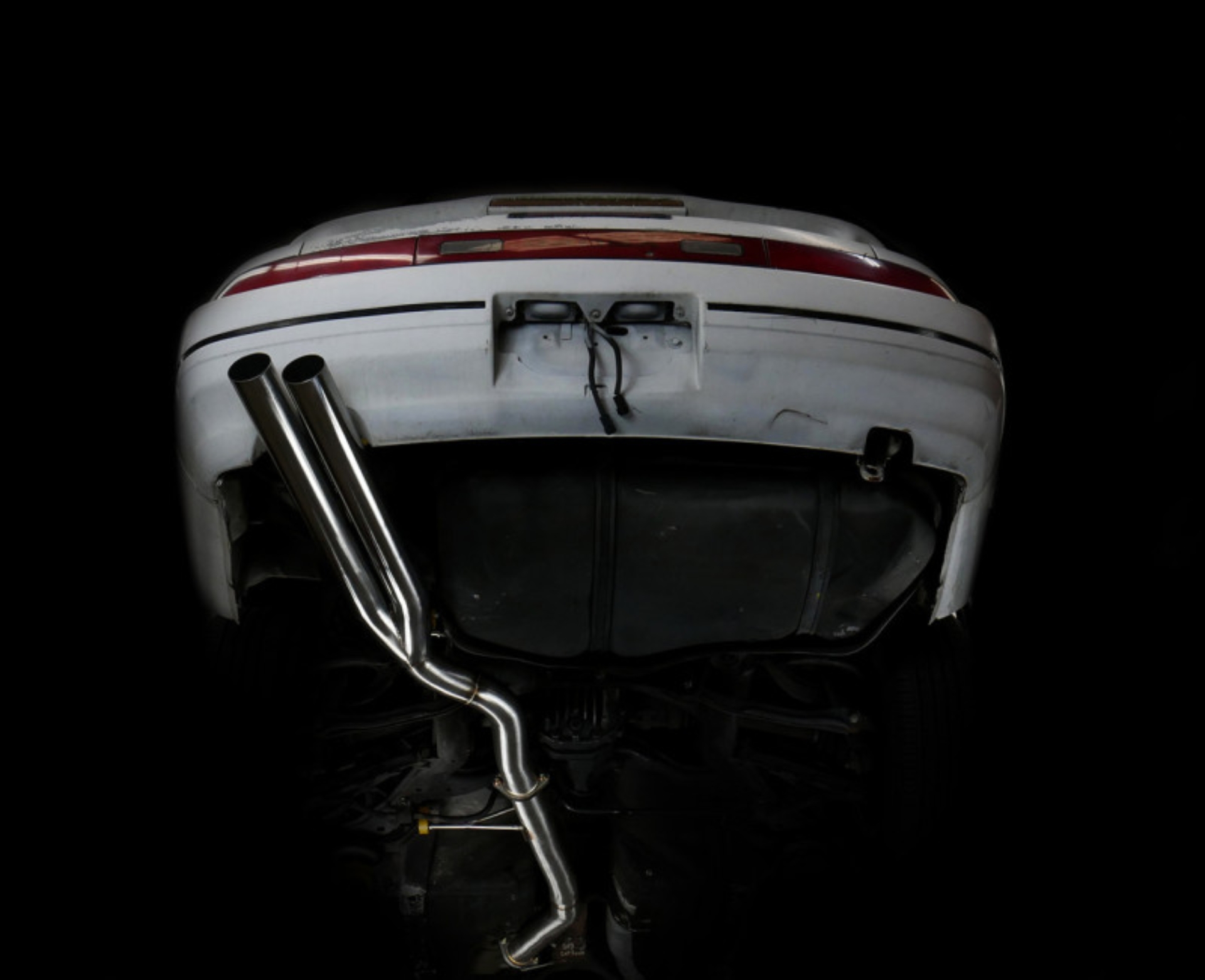 Picture of ISR Performance Series II - EP Dual Rear Section Only - 89-94 Nissan 240sx (S13)