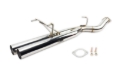 Picture of ISR Performance Series II - EP Dual Rear Section Only - 89-94 Nissan 240sx (S13)