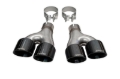 Picture of Corsa 2011-2021 Jeep Grand Cherokee Twin 2.5in Inlet / 4in Outlet Black PVD Pro-Series Tip Kit