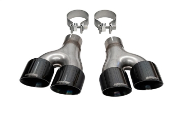 Picture of Corsa 2011-2021 Jeep Grand Cherokee Twin 2.5in Inlet / 4in Outlet Black PVD Pro-Series Tip Kit