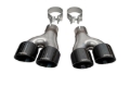 Picture of Corsa 2011-2021 Jeep Grand Cherokee Twin 2.5in Inlet / 4in Outlet Black PVD Pro-Series Tip Kit