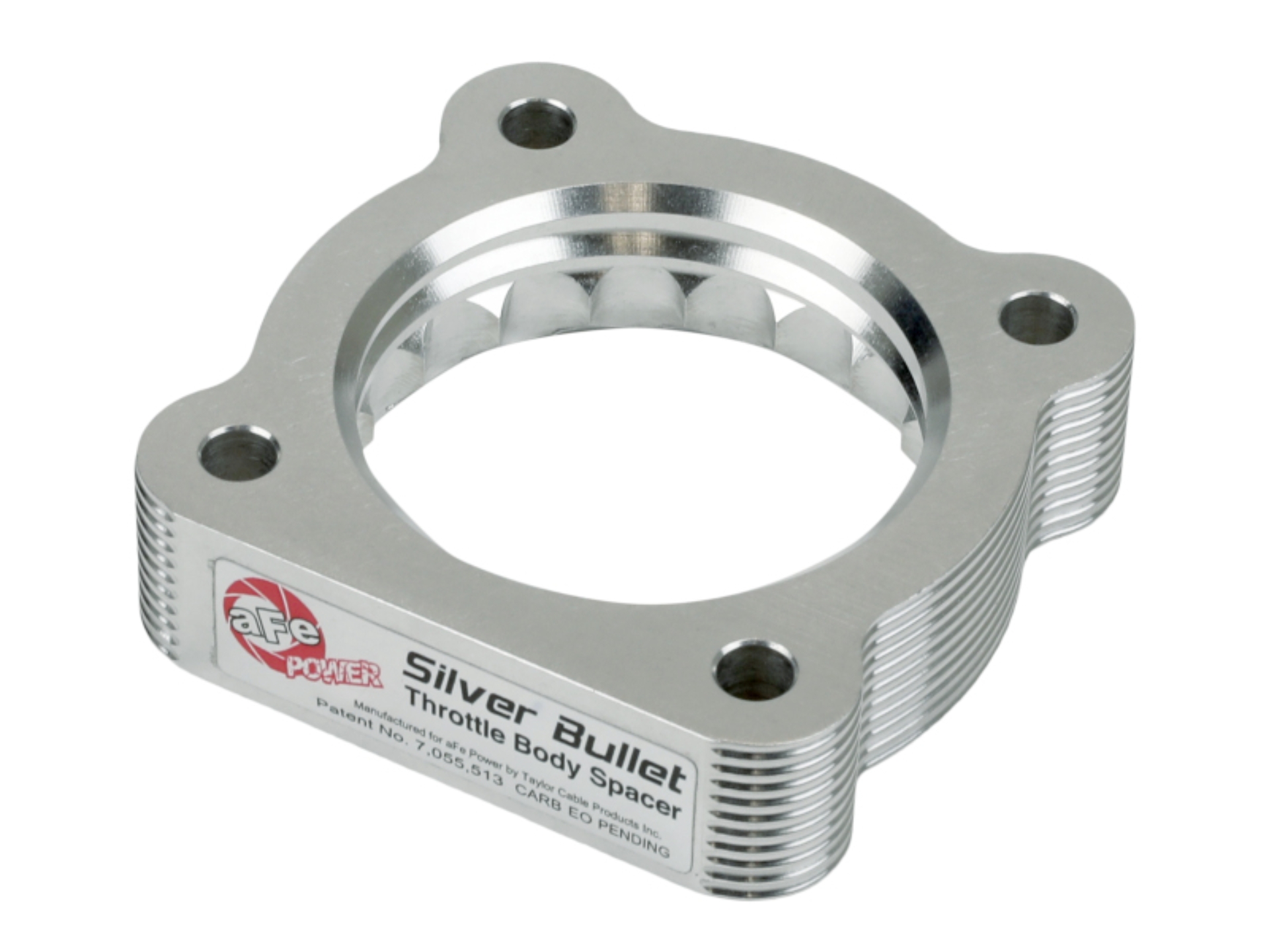 Picture of aFe Silver Bullet Throttle Body Spacers TBS 07-12 Dodge Ram 1500 V8-4.7L