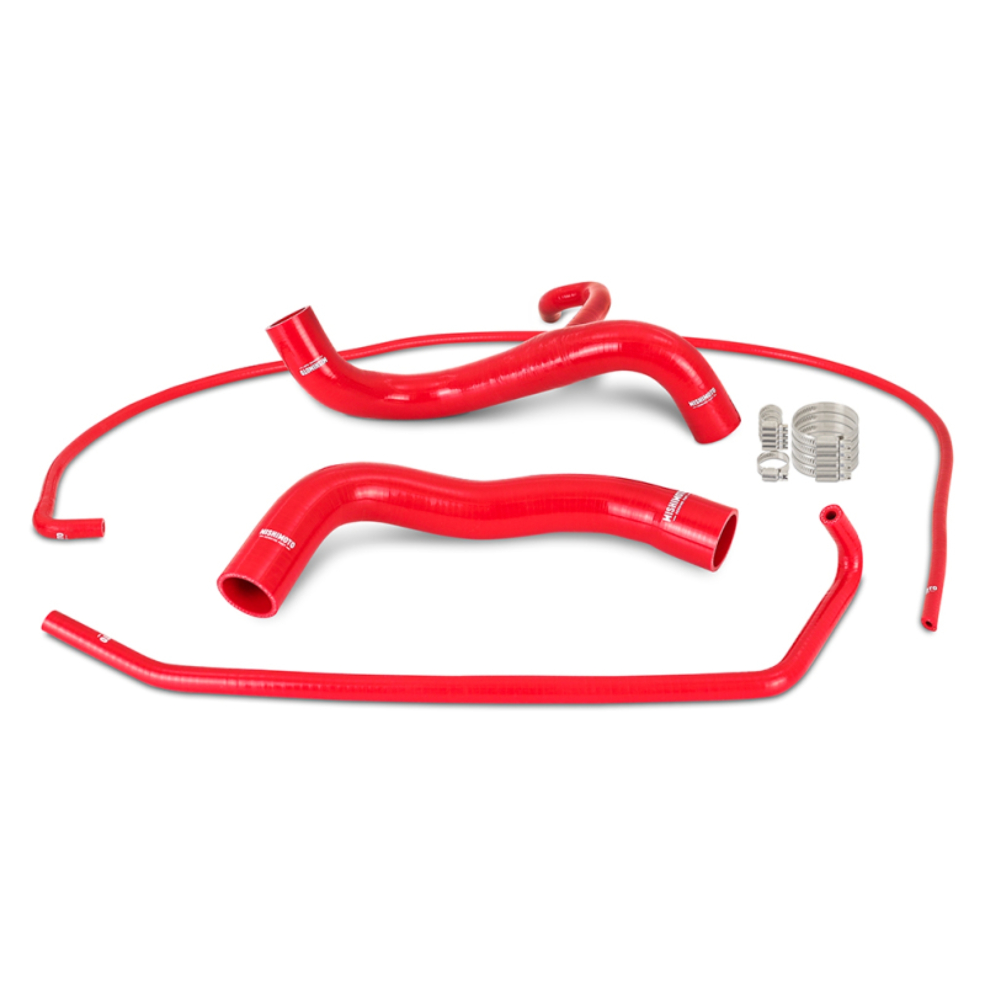 Picture of Mishimoto 14-17 Chevy SS Silicone Radiator Hose Kit - Red
