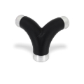 Picture of Mishimoto 2021+ Ford Bronco 2.7L High-Mount Intercooler Pipe Upgrade Kit - Wrinkle Black