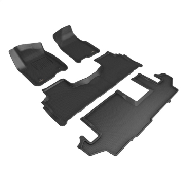 Picture of 3D MAXpider ACE Kagu-Combo-Black Floor Mats - L1CH09801509