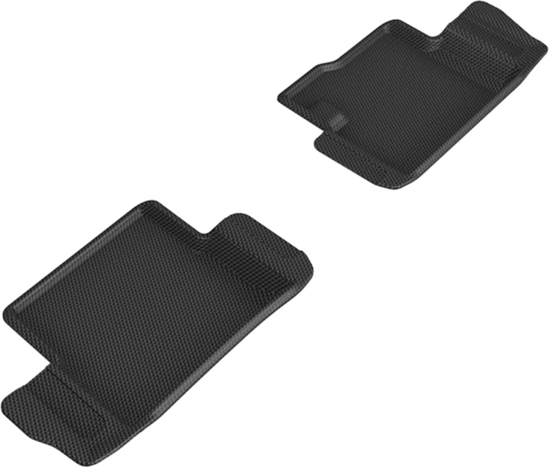 Picture of 3D MAXpider ACE Kagu-Rear-Black Floor Mats - L1FI00421509
