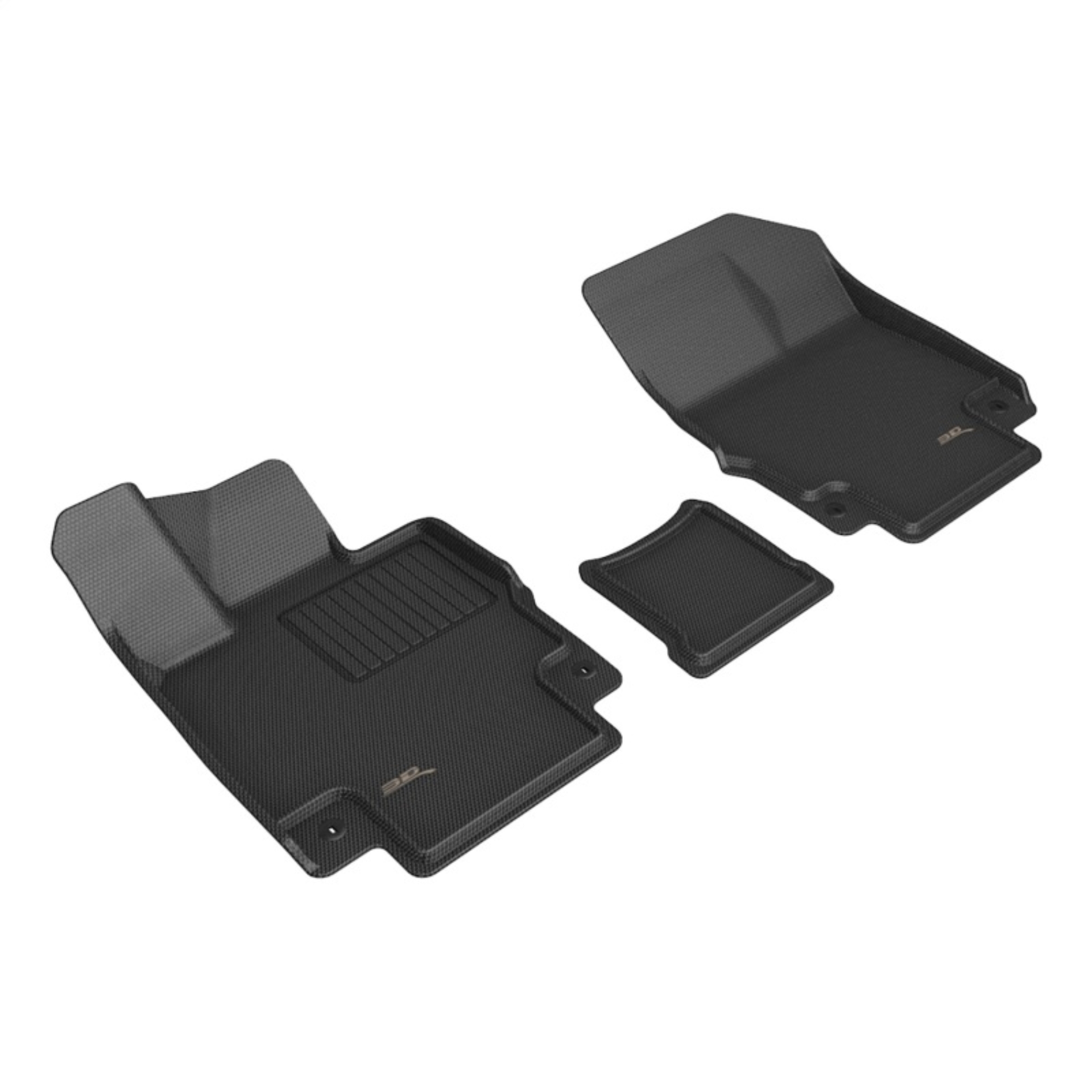 Picture of 3D MAXpider ACE Kagu-Front-Black Floor Mats - L1GS01211509