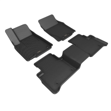 Picture of 3D MAXpider ACE Kagu-Combo-Black Floor Mats - L1JP02601509