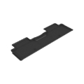 Picture of 3D MAXpider ACE Kagu-Front-Black Floor Mats - L1KA06321509