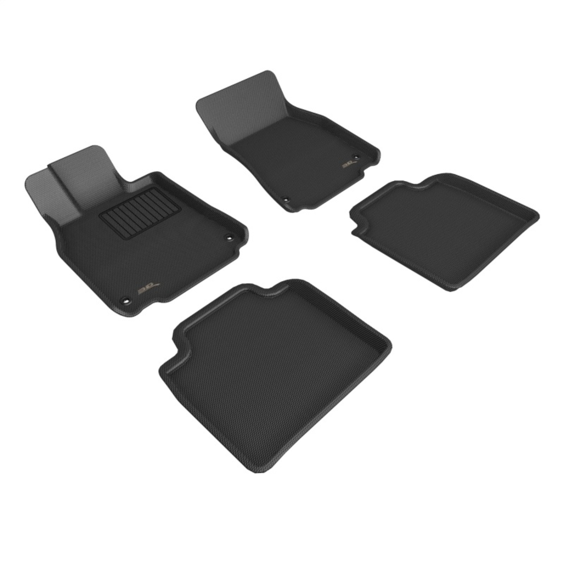 Picture of 3D MAXpider ACE Kagu-Combo-Black Floor Mats - L1LX04801509