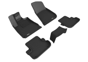 Picture of 3D MAXpider ACE Kagu-Combo-Black Floor Mats - L1MR00601509