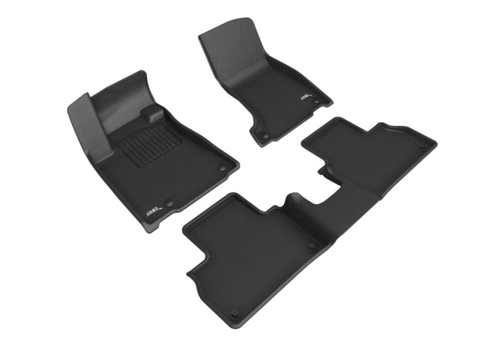 Picture of 3D MAXpider ACE Kagu-Combo-Black Floor Mats - L1MR01001509