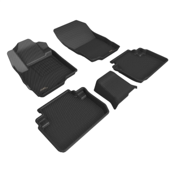 Picture of 3D MAXpider ACE Kagu-Combo-Black Floor Mats - L1MT05601509