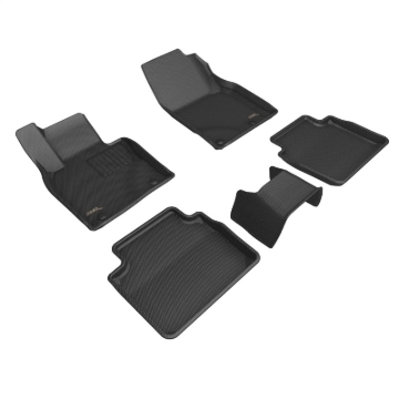 Picture of 3D MAXpider ACE Kagu-Combo-Black Floor Mats - L1MZ08101509