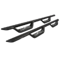 Picture of Westin 07-21 Toyota Tundra CrewMax Outlaw Drop Nerf Step Bars - Textured Black