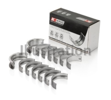 Picture of King Engine Bearings BMW M30B35/25/28/32/33/35 Main Bearing Set (Size +0.5)