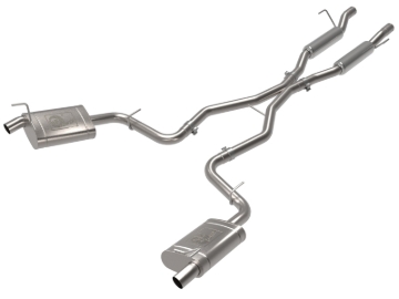 Picture of aFe Vulcan Series 2.24in SS Cat-Back Exhaust 21-23 Jeep Grand Cherokee L V8 5.7L