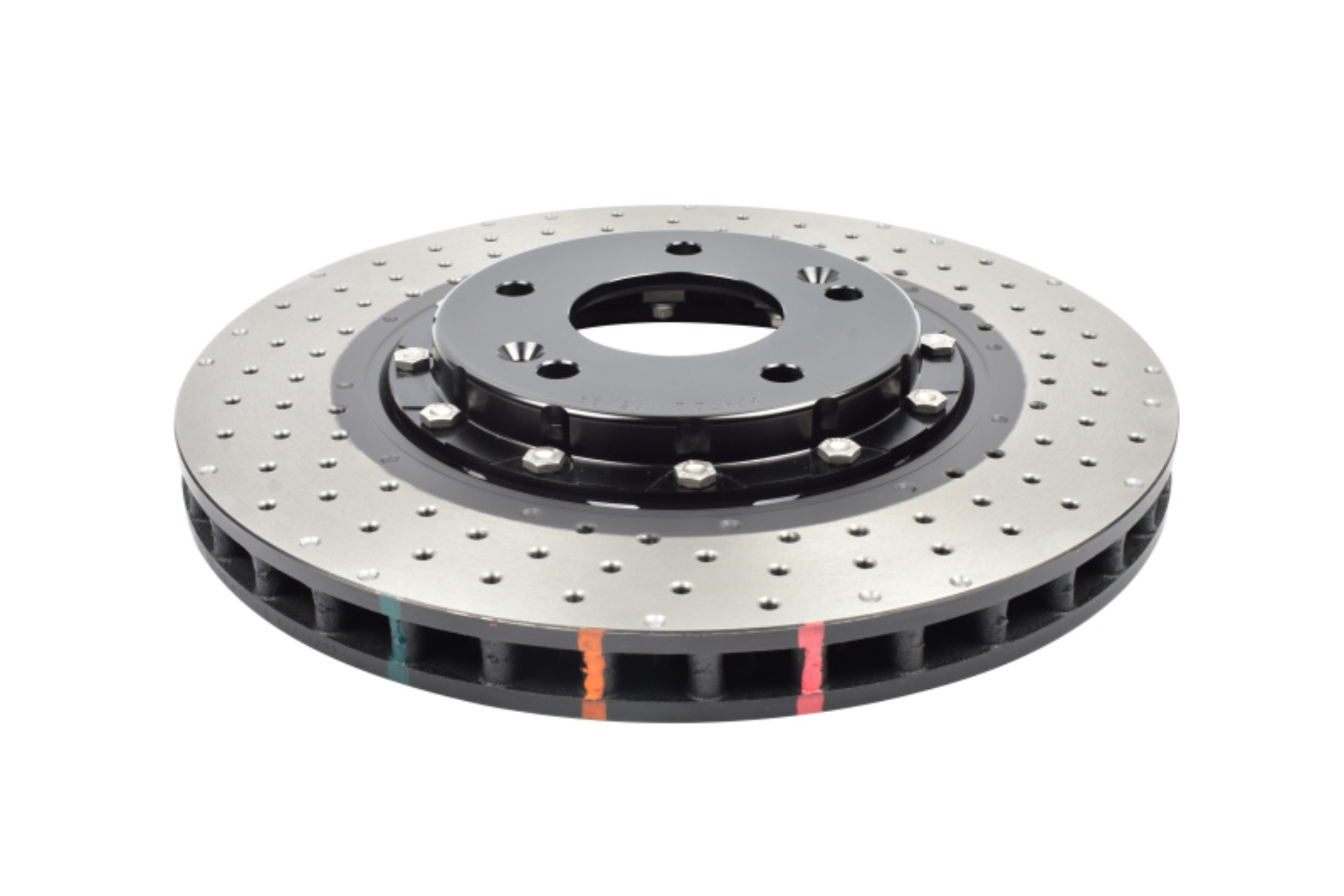 Picture of DBA 5000 Series Drilled Rotors Brake Rotors - DBA52472BLKXD