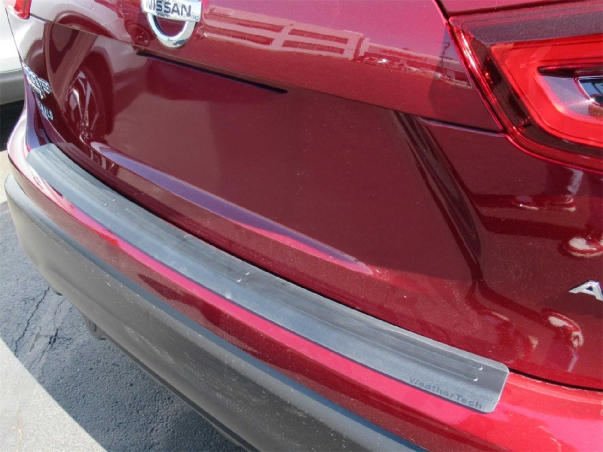 Picture of WeatherTech 17-22 Nissan Rogue Sport BumperTopper - Black