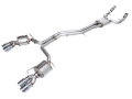 Picture of AWE Tuning 19-23 Audi C8 S6/S7 2.9T V6 AWD Touring Edition Exhaust - Chrome Silver Tips
