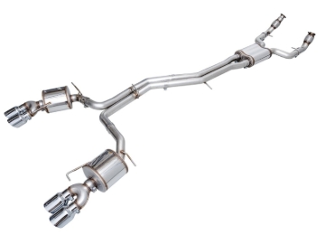 Picture of AWE Tuning 19-23 Audi C8 S6/S7 2.9T V6 AWD Touring Edition Exhaust - Chrome Silver Tips