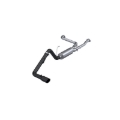 Picture of MBRP 22-23 Nissan Frontier 3.8L 3in Tip 3in Cat Back Single Side Exit Street Profile - Black Coated