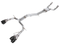 Picture of AWE Tuning 19-23 Audi C8 S6/S7 2.9T V6 AWD Track Edition Exhaust - Diamond Black Tips