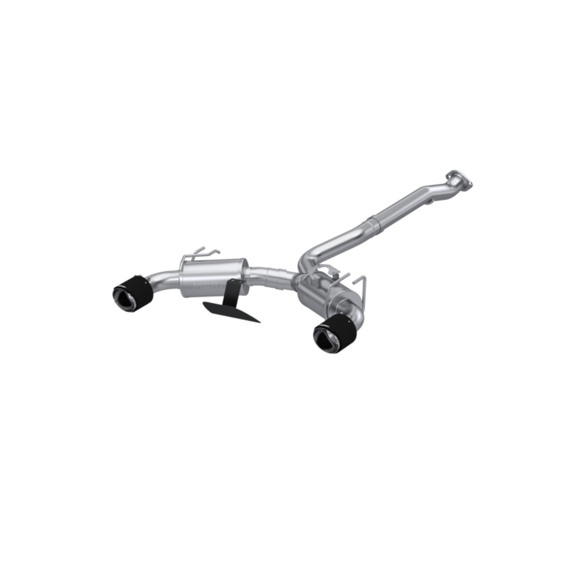Picture of MBRP 2023 Toyota Corolla GR 1.6L T304 SS 3in Cat-Back Dual Split Rear w/ Carbon Fiber Tips
